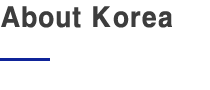About Korea